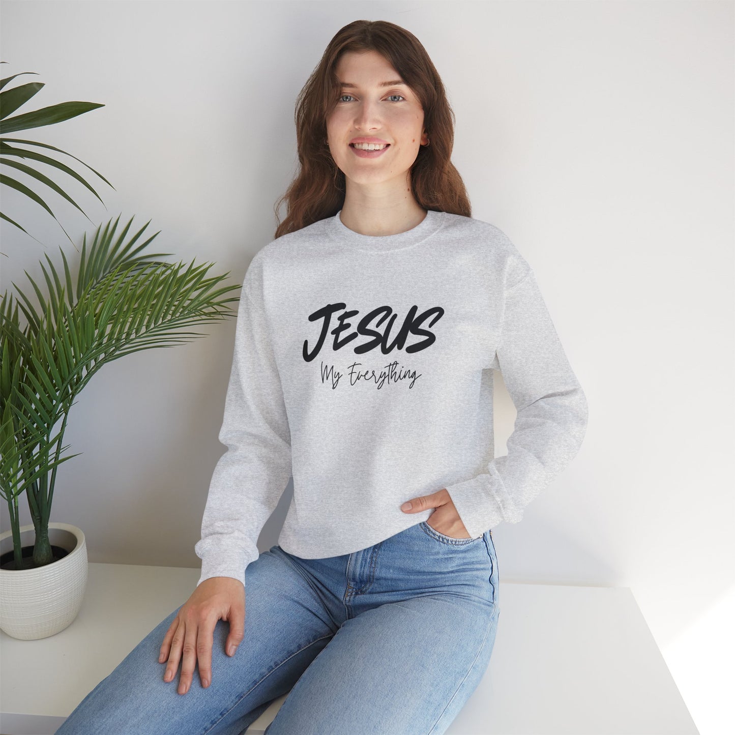 Jesus My Everything - Unisex Heavy Blend™ Crewneck Sweatshirt