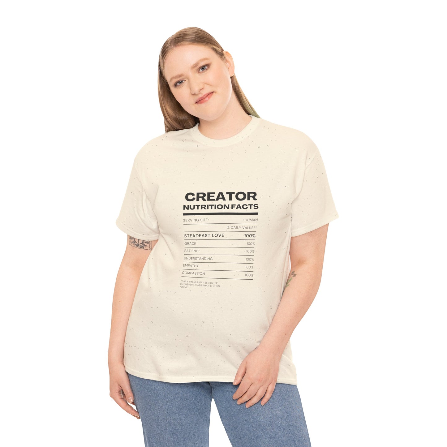 Creator Nutrition Facts - Unisex Cotton Tee