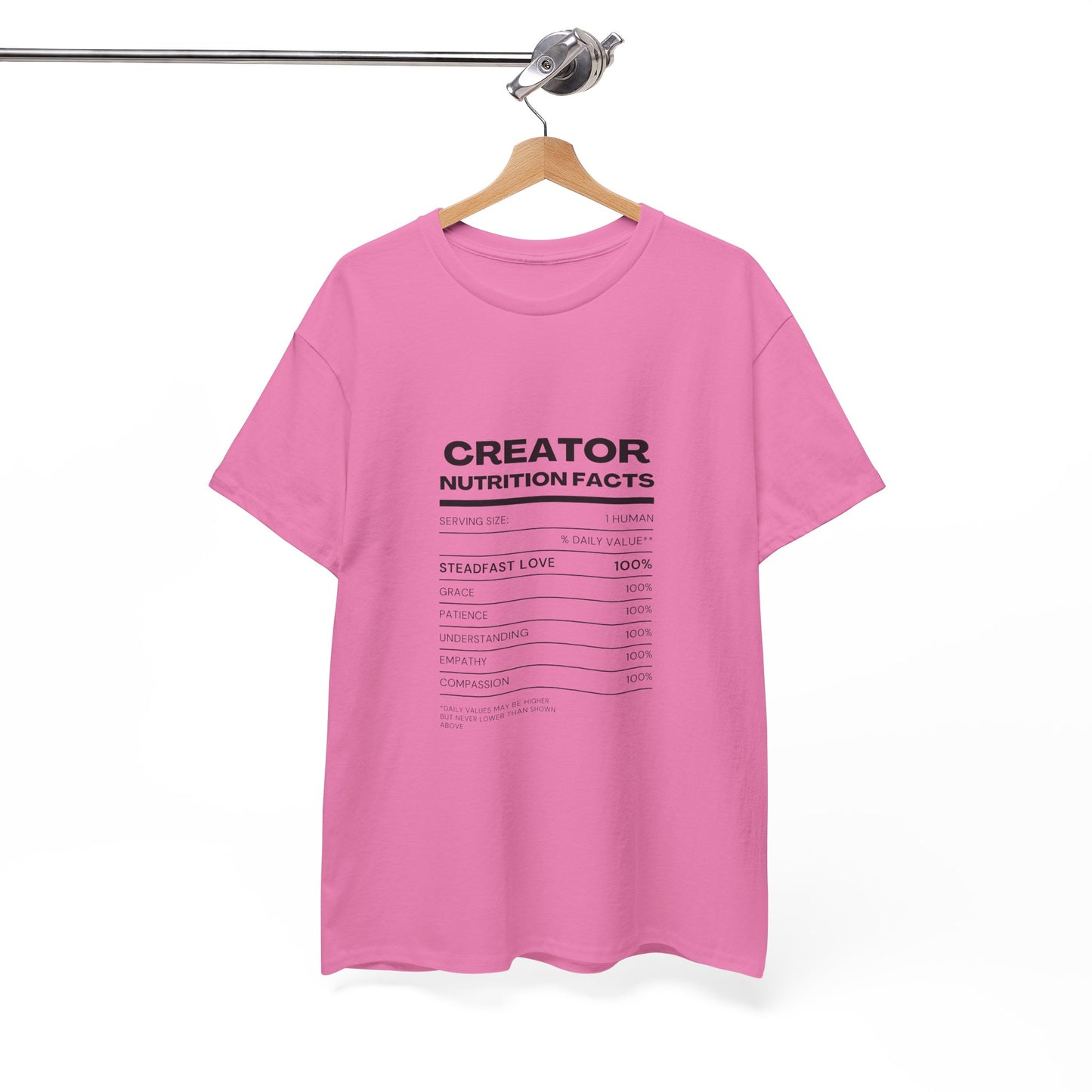 Creator Nutrition Facts - Unisex Cotton Tee