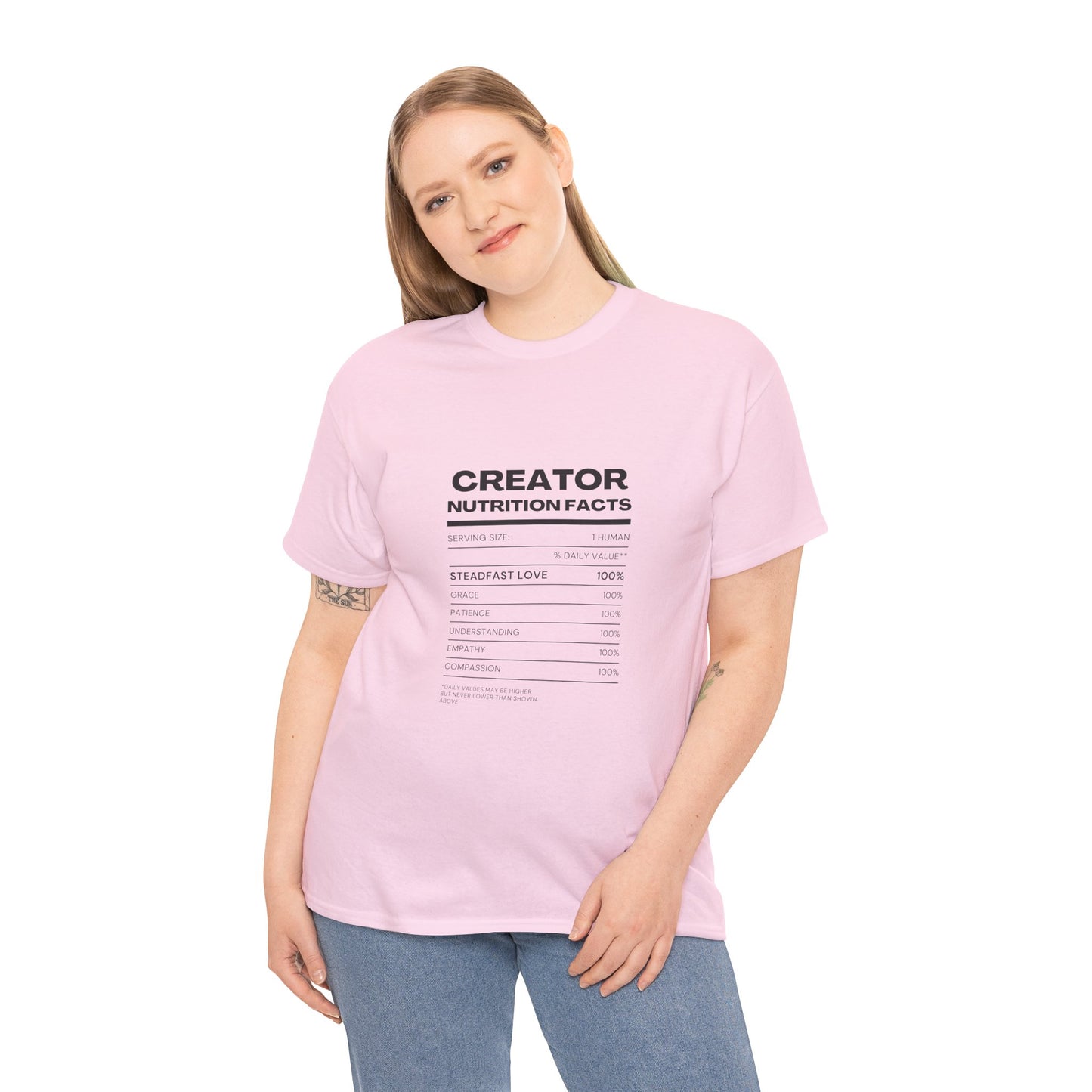 Creator Nutrition Facts - Unisex Cotton Tee