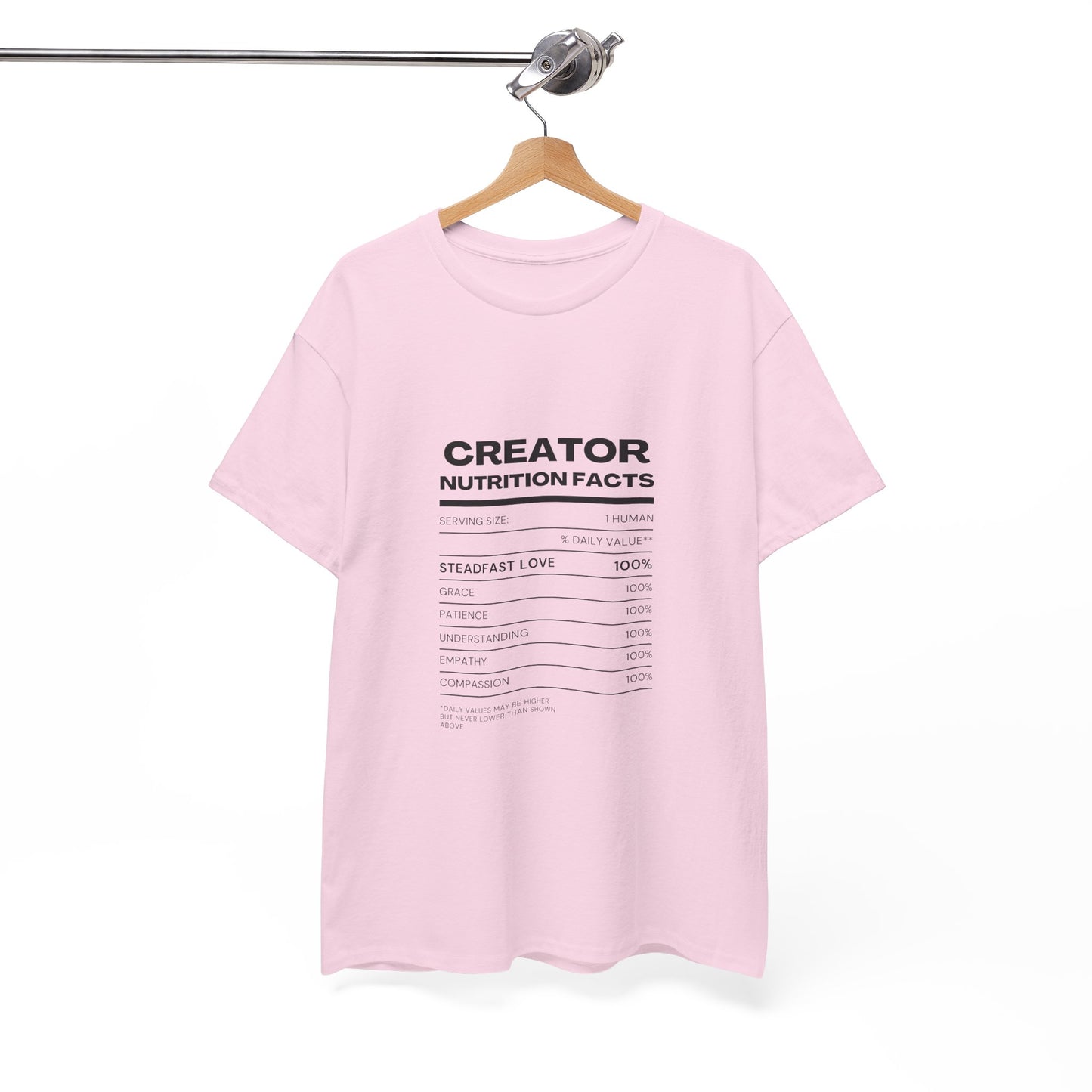 Creator Nutrition Facts - Unisex Cotton Tee