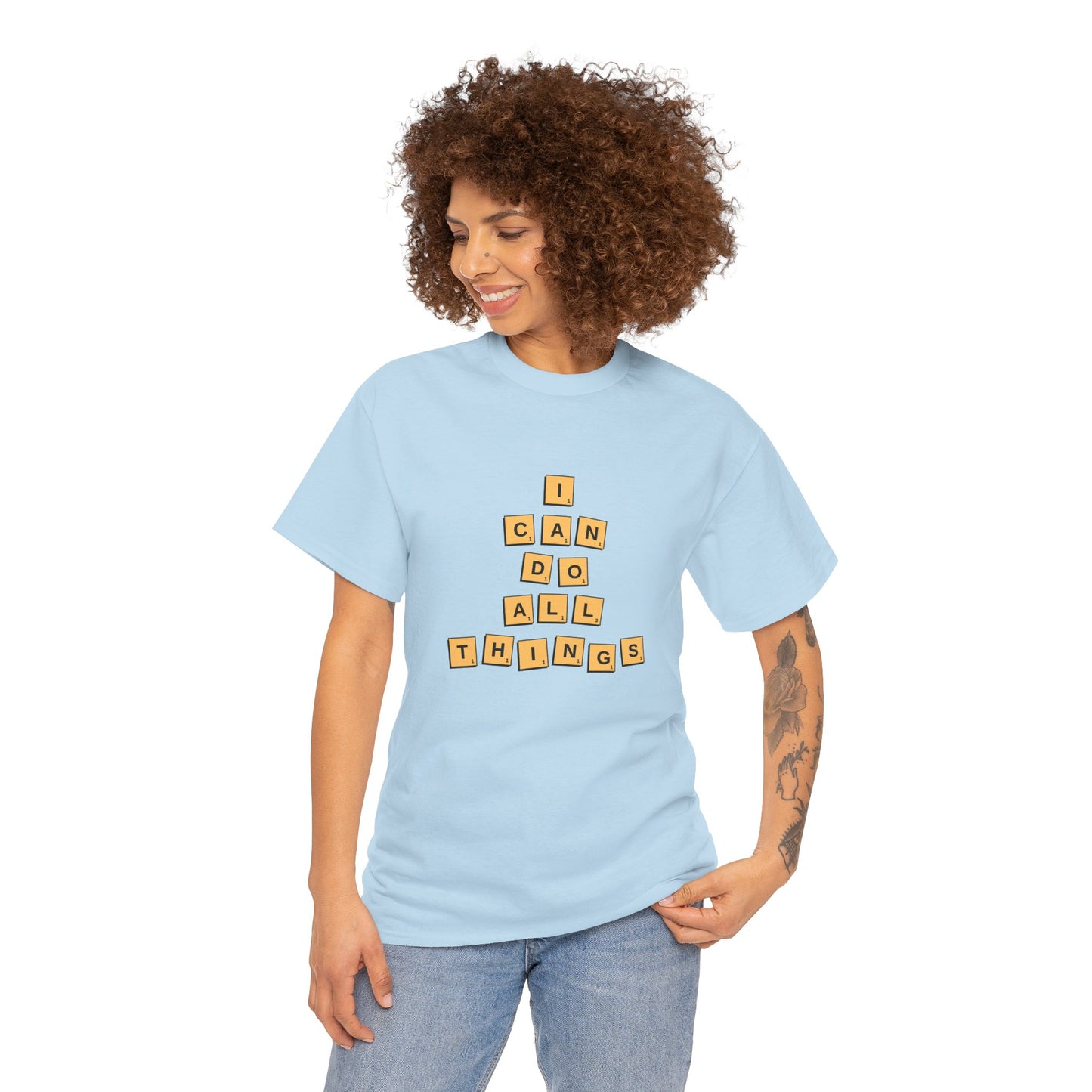 I Can Do All Things - Unisex Heavy Cotton Tee