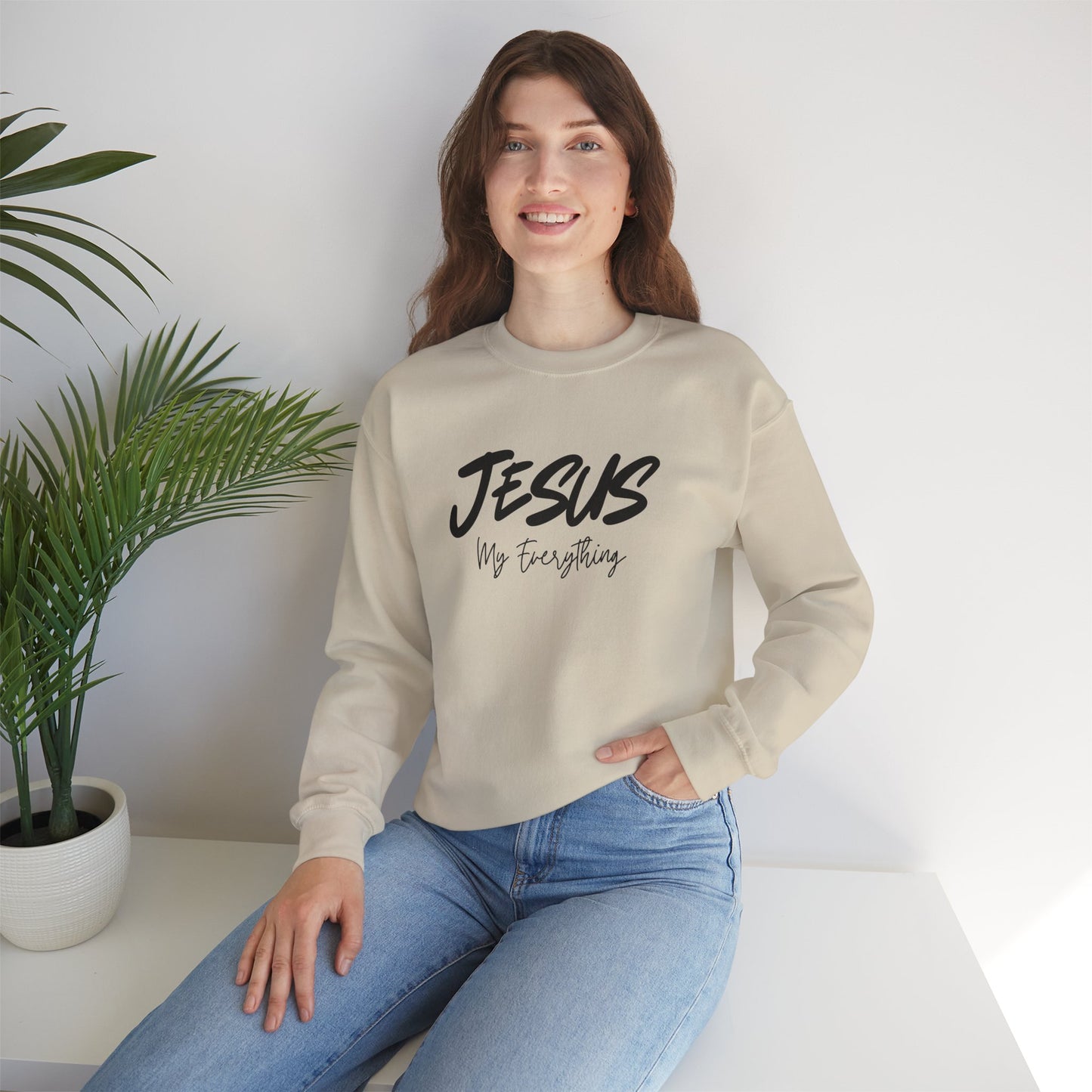 Jesus My Everything - Unisex Heavy Blend™ Crewneck Sweatshirt