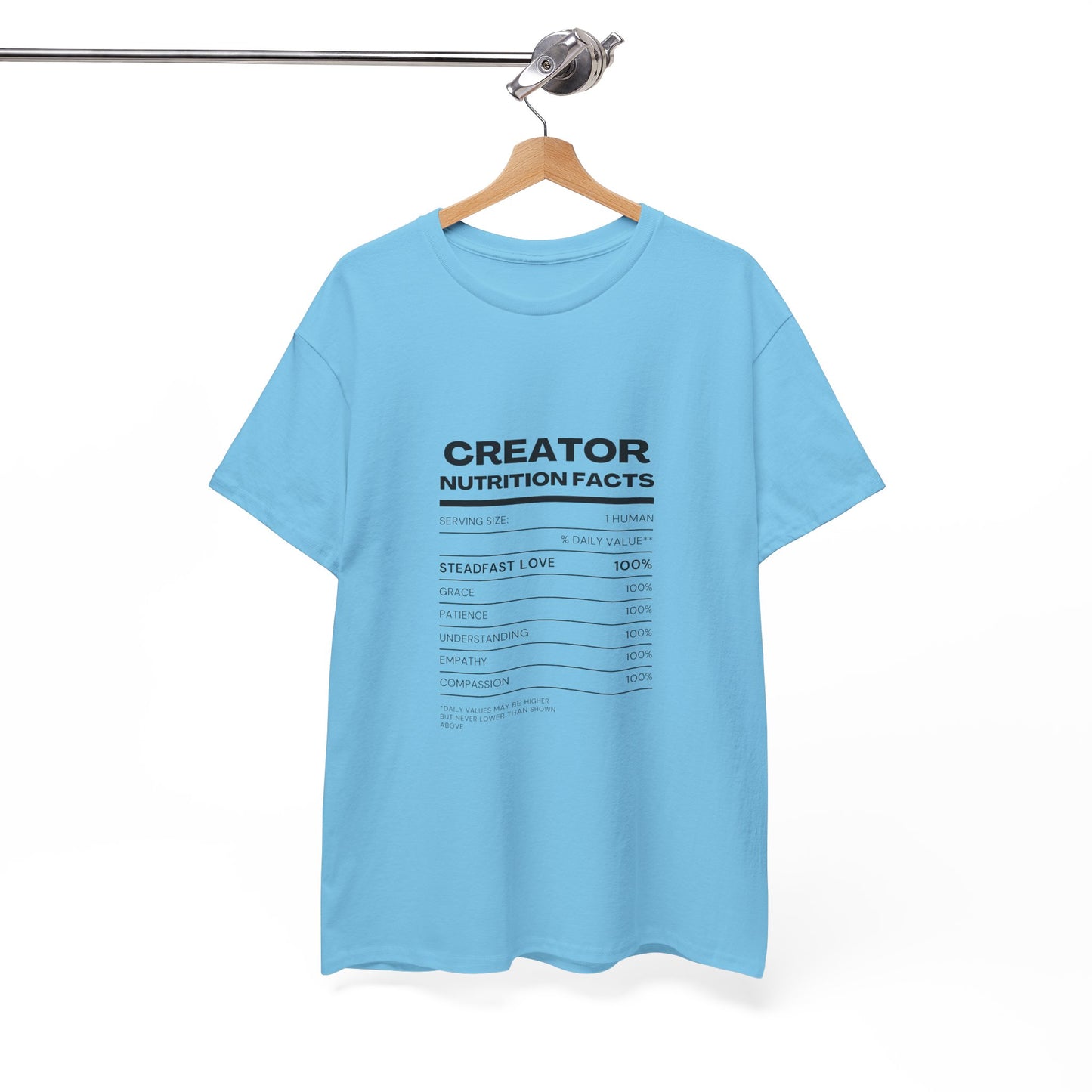 Creator Nutrition Facts - Unisex Cotton Tee