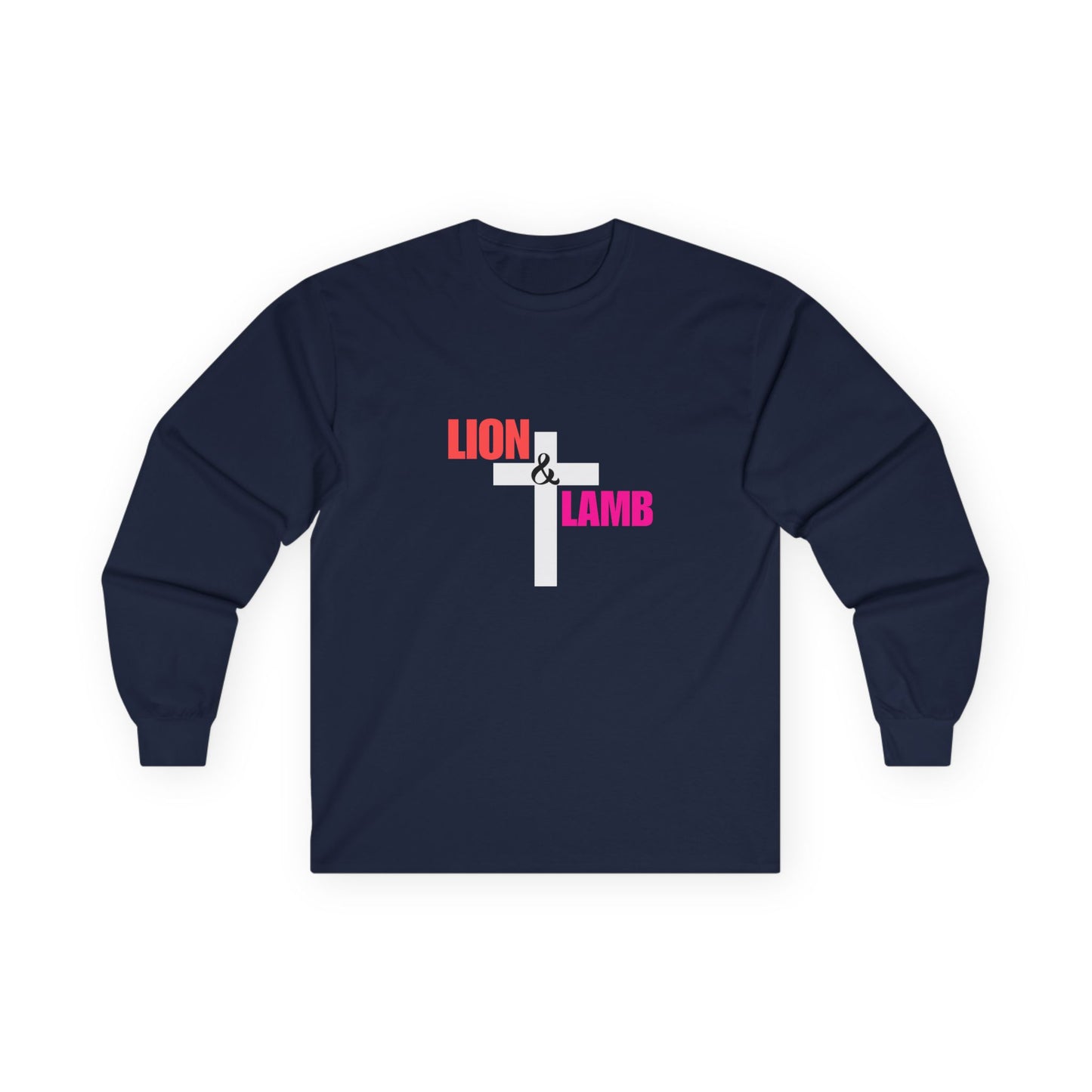 Lion & Lamb - Unisex Cotton Long Sleeve Tee