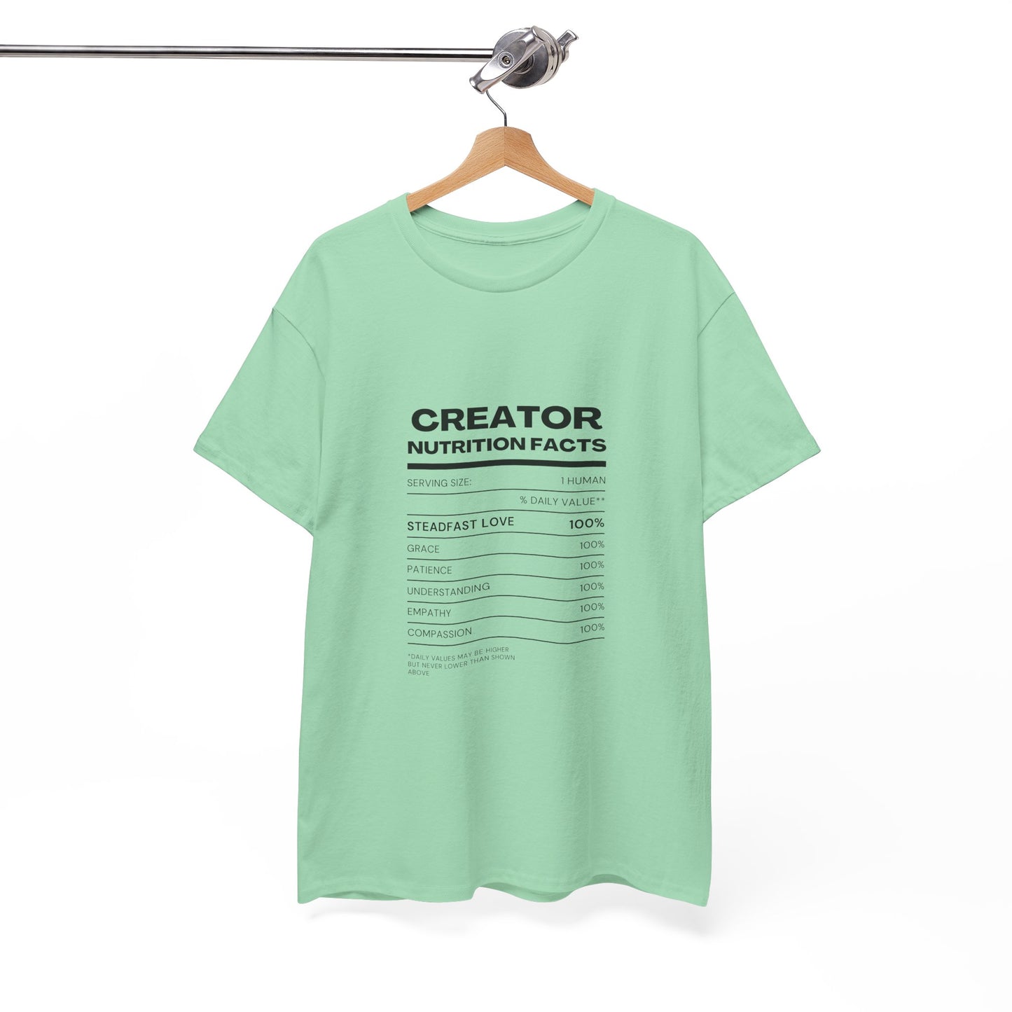 Creator Nutrition Facts - Unisex Cotton Tee